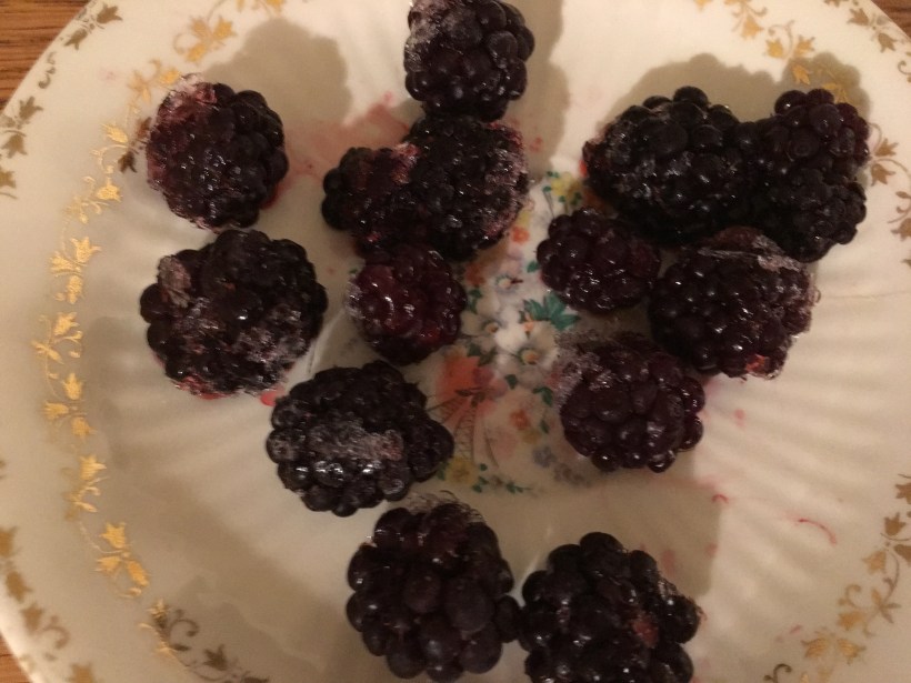 blackberries